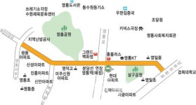 <34 신나무실길> 영통으로 가는 길 가교역할