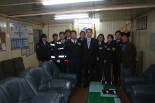 김명선 권선구청장, 자율방범대 초소 찾아 격려