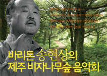 제주도 비자나무숲에서 노래를 듣는다면?