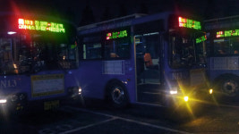 어쩐지 심야버스가 척척 오더라