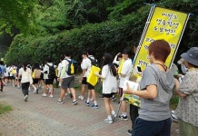 단원고 생존 학생들, 국회까지 1박2일의 행진… 첫날