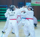 동두천 송내 실버 태권도팀 시연