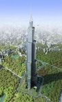 세계 최고층 빌딩, 中 202층 838m 높이 스카이시티 착공