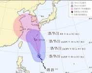 태풍 피토 예상경로, 한반도에도 영향 미칠 듯