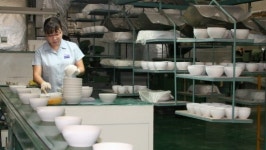 한국도자기, 40일 만에 공장 재가동