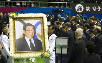 [포토스토리] '한국 스포츠 거목' 김운용 전 IOC 부위원장 영면