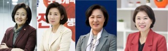여성 서울시장 후보 선호도, 박영선-나경원-조은희-추미애 순
