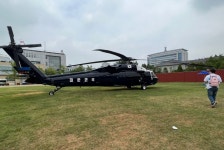 120년 만에 개방한 용산공원 가보니 대통령실 한눈에