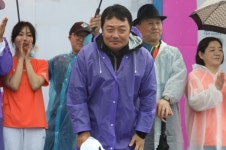 김영철 (주)한성에프아이 대표, 여성마라톤 참석
