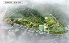 현근택 수원시 제2부시장, 밤밭청개구리공원 생태복원사업 현장 점검