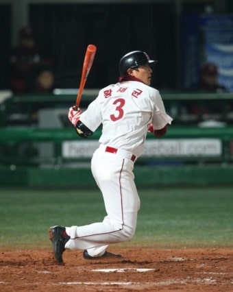 '황재균 4타점'…히어로즈, 두산에 7-3 승리