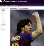 34골 메시, 라 리가 득점왕 등극