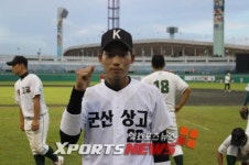 [봉황대기 히어로] 군산상고 김호령, 청소년 대표 경험 살리고파
