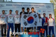 근대5종, 청소년대회서 단체전 금메달