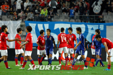 한국-일본 '치열한 공방속 승부는 무승부'[포토]