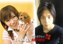 후카다 쿄코, 3살 연하 