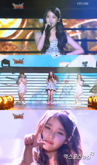 '뮤직뱅크 인 홍콩' 아이유, 홍콩에서도 빛나는 귀여움 '홍콩 삼촌팬 멘붕'