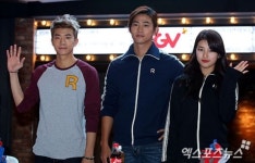우영-택연-수지 트레이닝복마저 훌륭히 소화[포토]