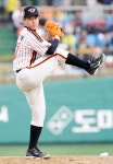 구속 9km 증가 한화 김경태, 비결은 중심이동