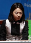 차유람 경기 1시간 지연에 화가난다[포토]