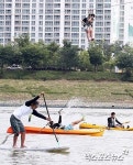 스카이 레저와 수상 레저를 동시에~[포토]