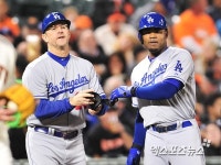 칼 크로포드 한방에 3루까지~[포토]