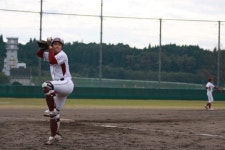 넥센 신인 포수 이용하 온 힘을 집중해서~ [포토]