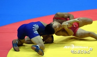 [인천AG] 김영준, 레슬링 그레고로만형 59kg 동메달 획득 좌절