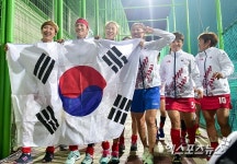 [인천AG]女하키 자랑스런 태극낭자들[포토]