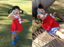 김태우 딸 소율, 귀여움 폭발 나들이 사진 붕어빵 매력