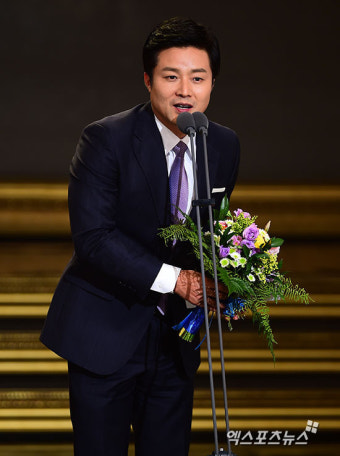 편상욱 앵커 '기자들에게 함께 주는 상이라 생각'[포토]