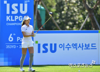 안신애 신중하게 에이밍[포토]