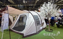 코베아, 국제캠핑페어서 신제품 텐트 공개