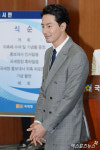 조인성 국세청 홍보대사 위촉식에 왔어요[포토]