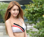 (CJ슈퍼레이스) 레이싱모델 유진 빠져들듯 한 눈빛[포토]