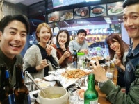 정든 이들과…오정연, 워킹맘팀과 즐거운 식사시간