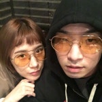 서인영♥크라운제이, 스웨그 넘치는 개미부부…커플 선글라스 자랑