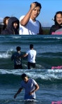 [포인트:컷] 불타는 청춘 구본승, 겨울 바다 달군 입수…명불허전 근육 몸매