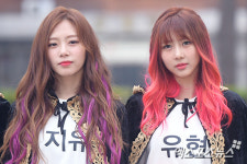 지유 유현 컬러풀한 헤어 컬러[포토]