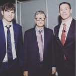 [할리우드★] 에쉬튼 커쳐, 빌 게이츠X존 시나와 따뜻한 선행