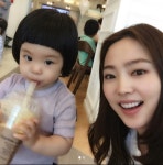 차유람, 붕어빵 딸 한나와 행복한 셀카 너무 예뻐, 사랑해