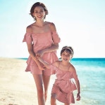 러블리 모녀 야노시호, 딸 추사랑과 커플 수영복 화보