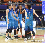 블루스타 무승부에 웃음만~[포토]