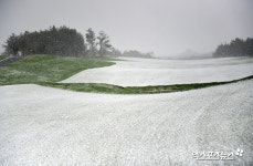 롯데렌터카 여자오픈 2라운드 기상악화로 취소[포토]