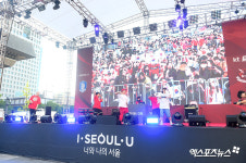 [엑s HD포토] 딥플로우 넉살 대한민국 승리를 기원해요