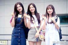 [엑s HD포토] 이시안 장규리 조유리 상큼 삼인방
