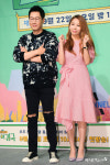 [엑's HD포토] 지석진 제아 '포즈가 달라요'