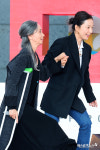 [엑s HD포토] 허스토리 오픈토크 참석하는 문숙 김희애