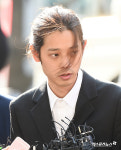 '몰카 논란' 정준영, 수척한 얼굴로 경찰 출석 "죄송합니다" [엑's 현장]