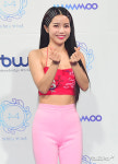 마마무 솔라 귀여운 보조개 미소[엑s HD포토]